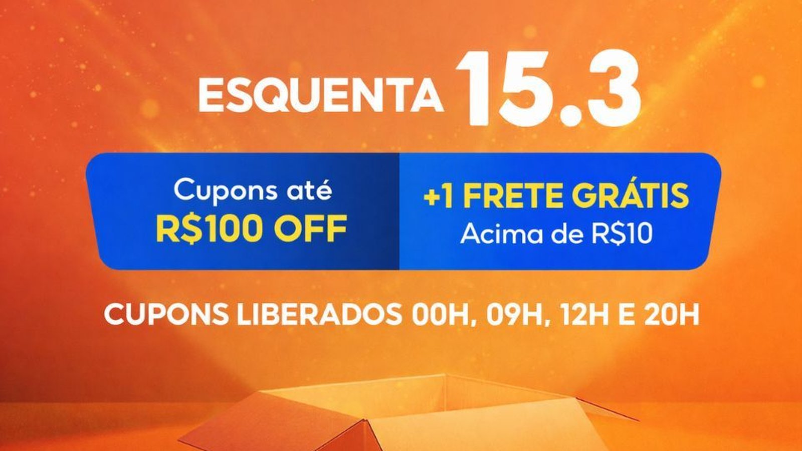 Esquenta 15.3 na Shopee: confira ofertas antecipadas em eletrônicos e cupons de desconto
