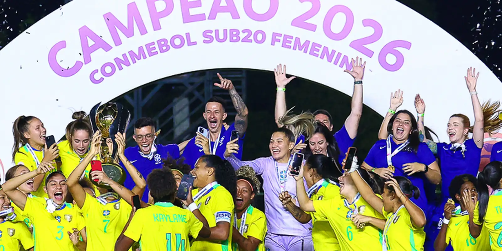 Brasil é campeão sul-americano sub-20 feminino