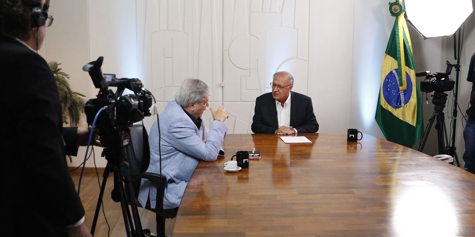 TV Brasil: Na Mesa com Datena estreia nesta terça com Geraldo Alckmin