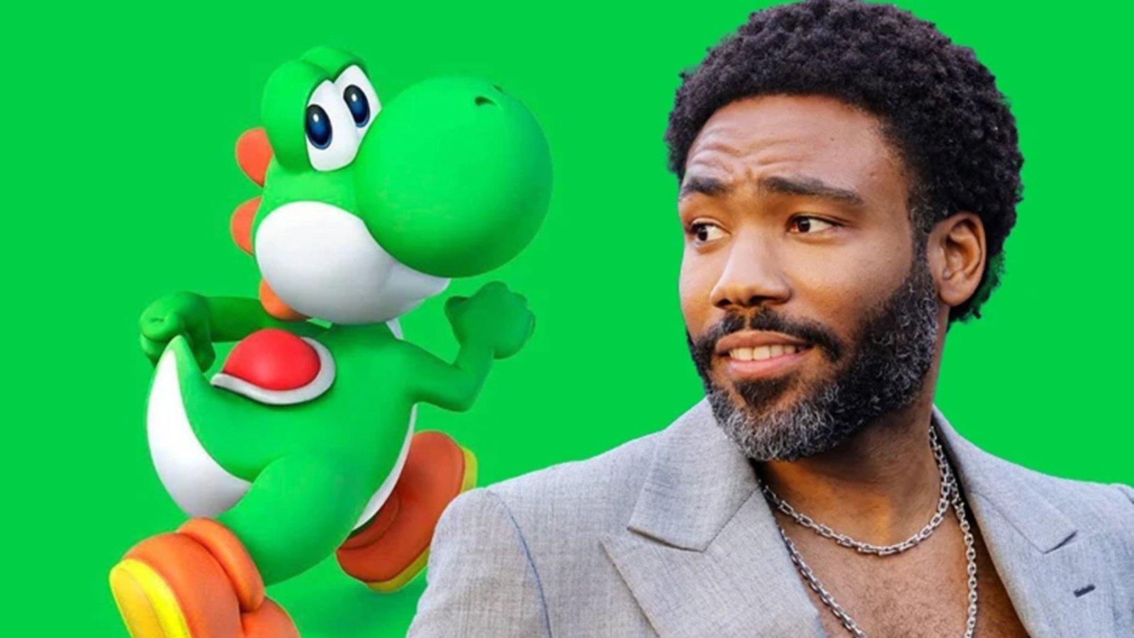 Yoshi será interpretado por Donald Glover em Super Mario Galaxy: O Filme! Conheça o elenco