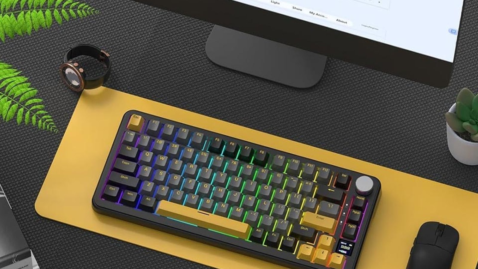 Headsets, mouses e teclados mecânicos ATTACK SHARK com cupom de desconto