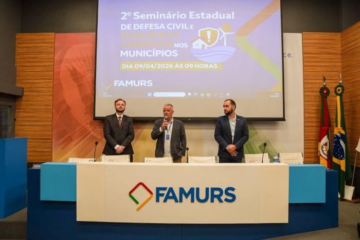 Famurs reúne municípios para debater defesa civil e resiliência climática no RS