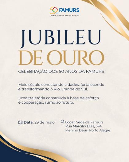 Famurs celebra cinquentenário com programação solene e homenagem a ex-presidentes
