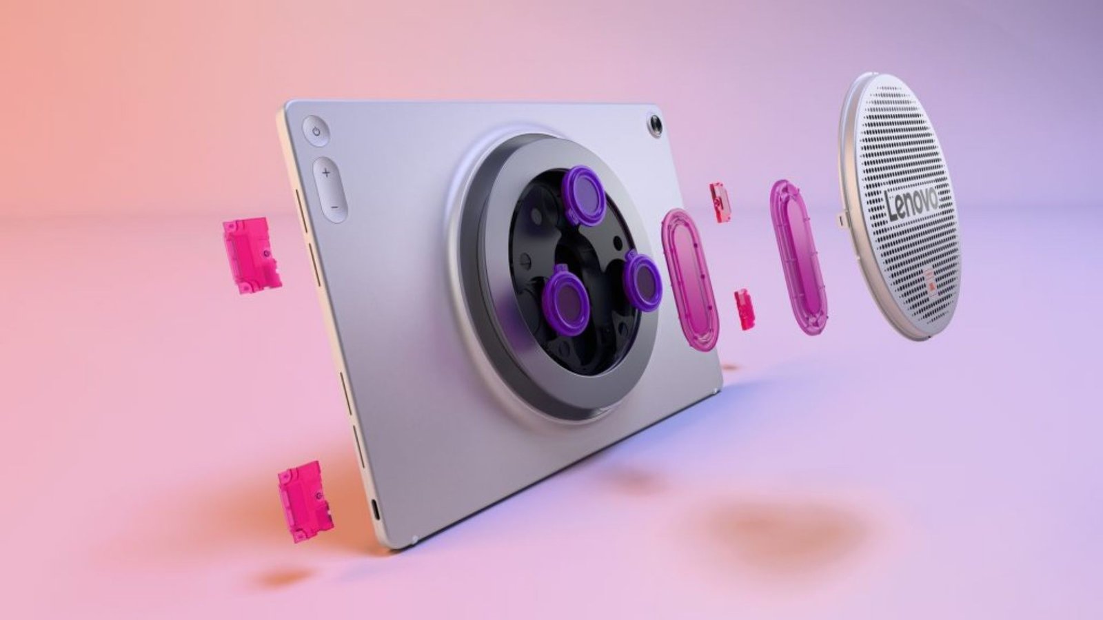 Lenovo Tab Plus Gen 2 chega com base giratória 360° e som JBL
