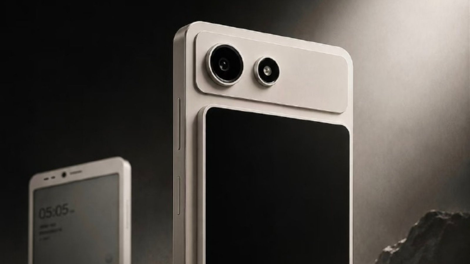 Novo celular da Hisense tem tela e-ink e painel colorido na traseira