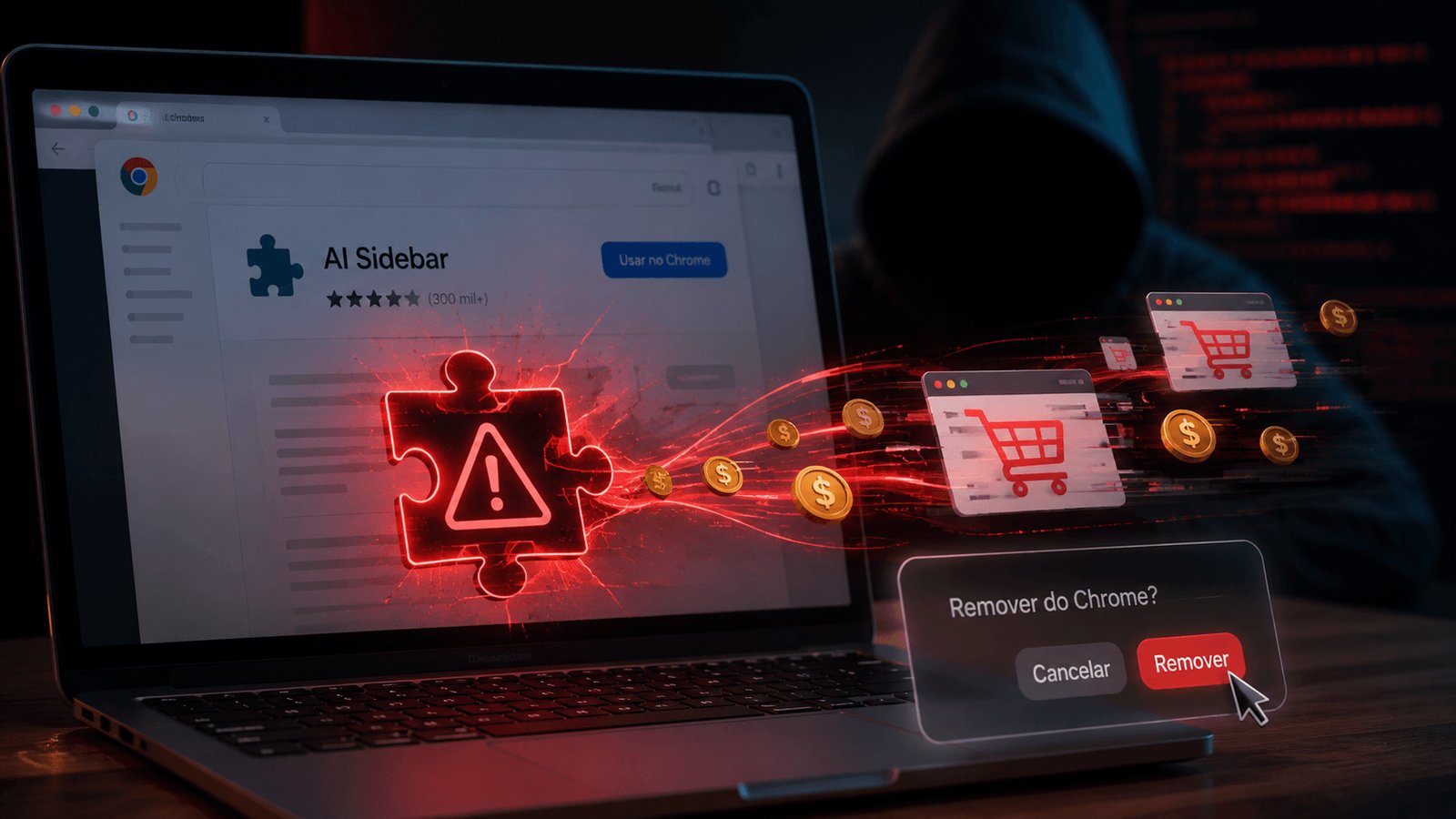 Removida por roubo de dados, extensão do Chrome retorna à loja oficial com novo golpe