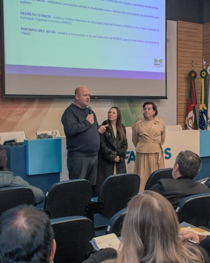 Educação em pauta: Famurs e Undime-RS discutem alterações no PEATE, Reforma Tributária e avaliação do rendimento escolar