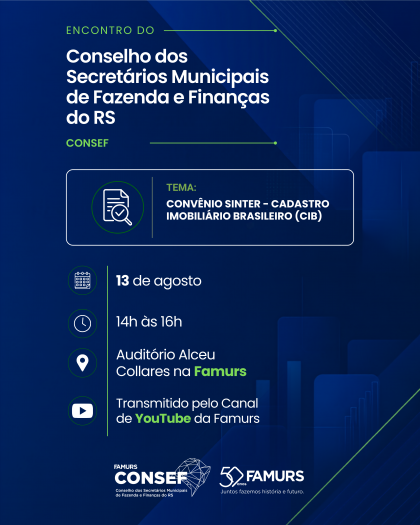 Famurs mobiliza municípios gaúchos para integração obrigatória ao Sinter e implementação do CIB