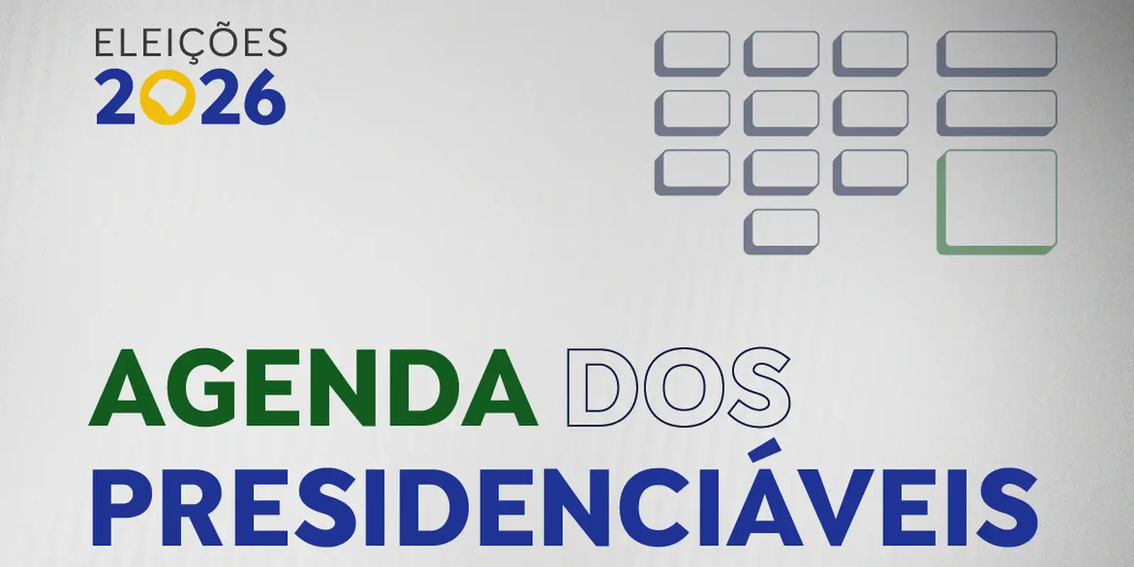 Candidatos à Presidência têm agenda de entrevistas nesta quarta