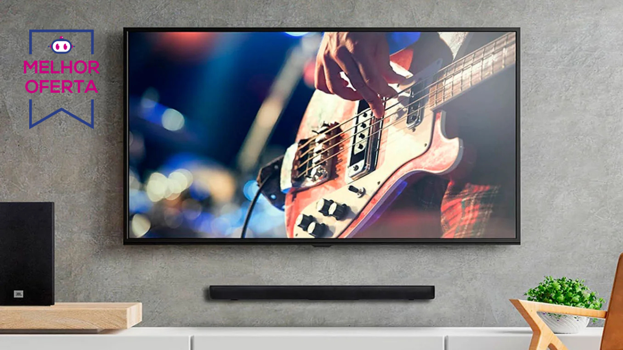 Soundbar JBL com subwoofer sem fio sai 46% mais barata na Amazon