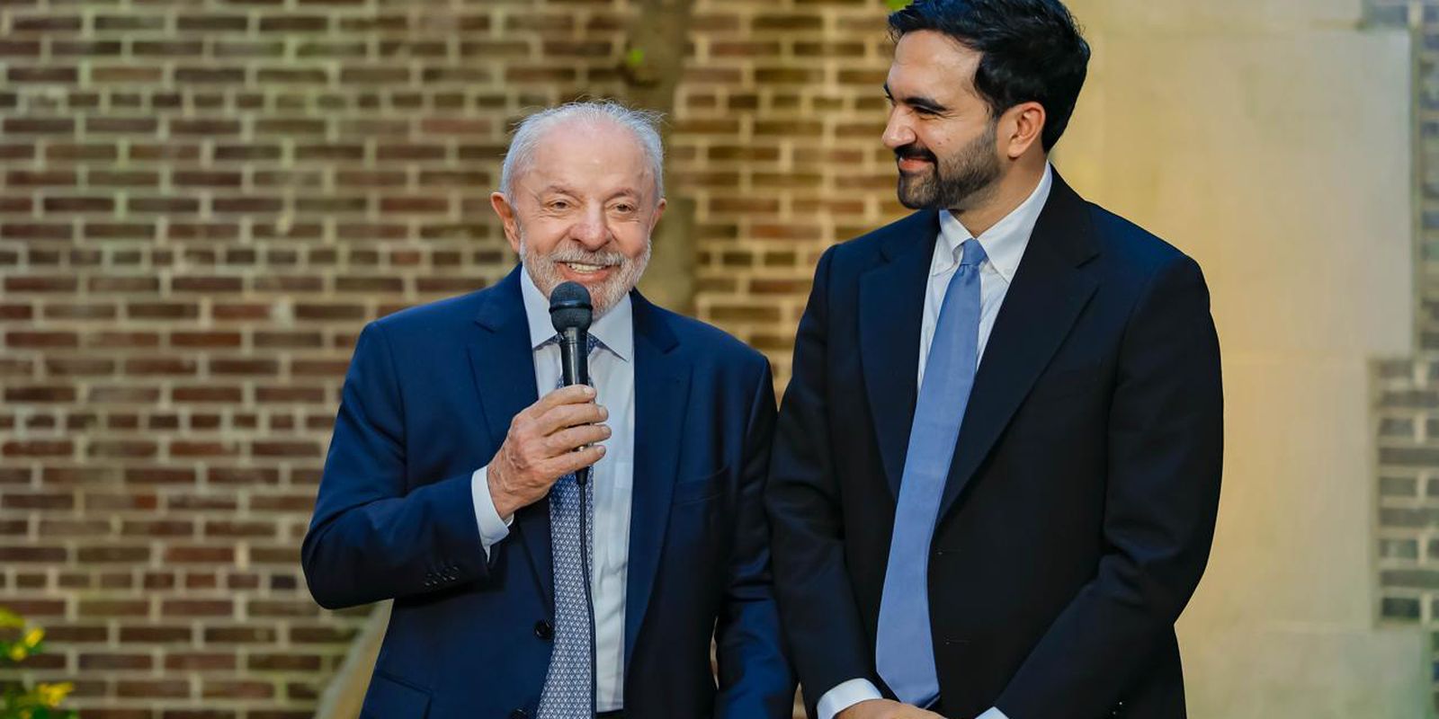 Nos EUA, presidente Lula tem encontro com prefeito de Nova York