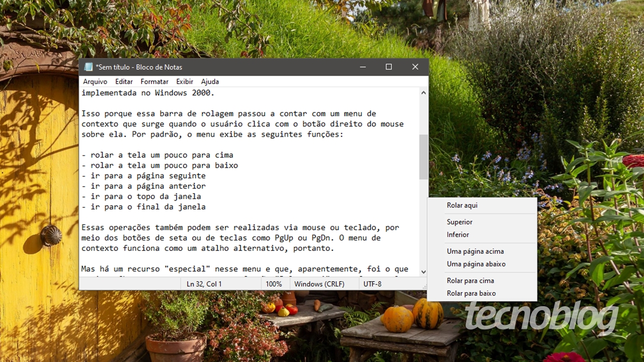 Veterano da Microsoft lamenta “fim” da barra de rolagem clássica do Windows