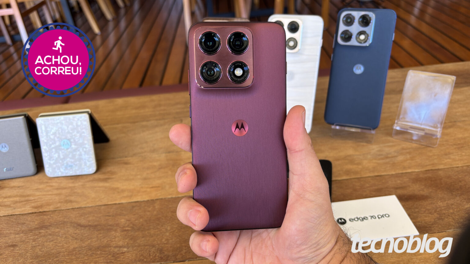 Edge 70 Pro (512 GB) com câmeras de 50 MP tem oferta expressiva na Amazon